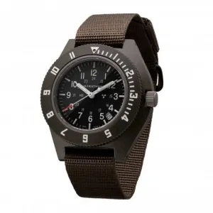 Montre Navigator Date en nylon balistique vert sauge de 41mm