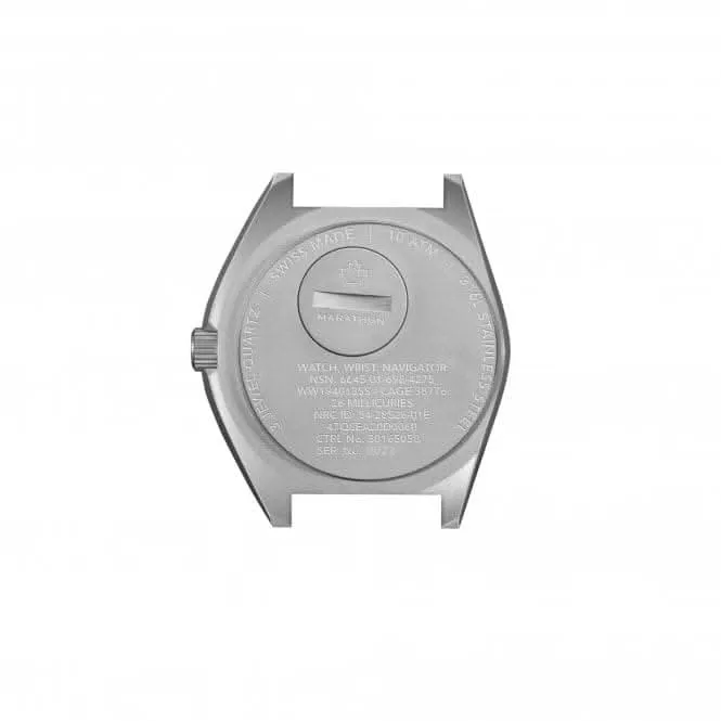 Montre en acier Navigator Date (SSNAV-D) 41mm avec bracelet en nylon balistique