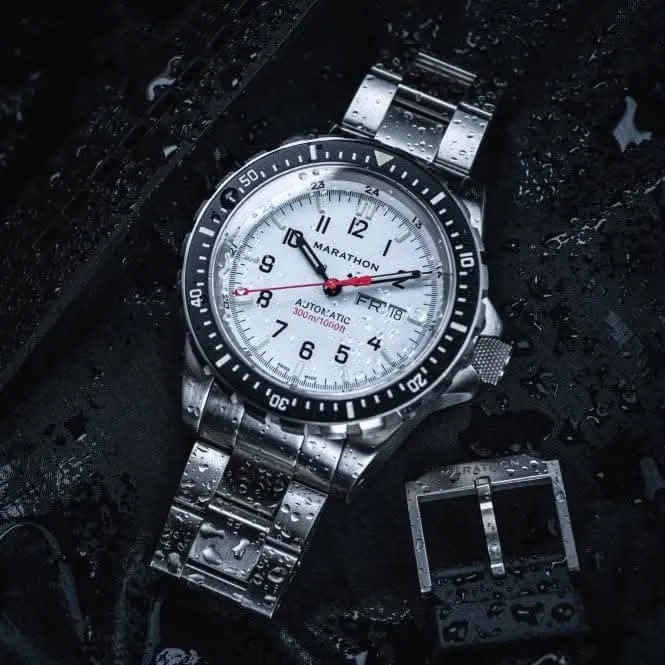 Montre automatique Jumbo Day Date (JDD) en acier inoxydable, édition Arctique, 46 mm