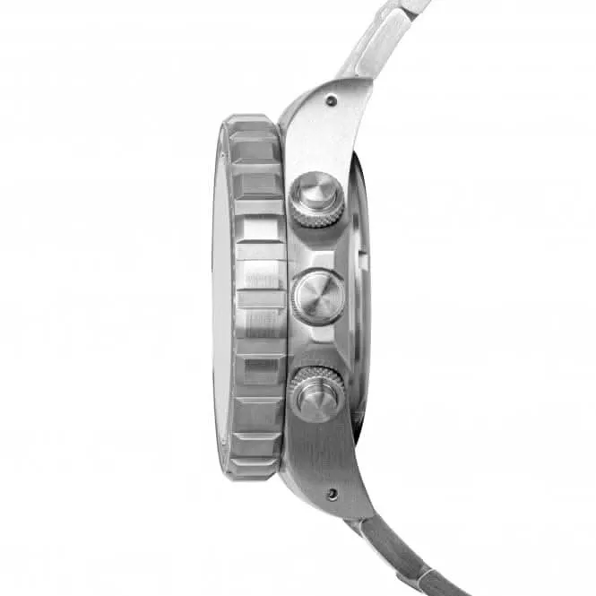 Montre automatique chronographe plongeur pilote Jumbo 46mm (CSAR) en acier inoxydable