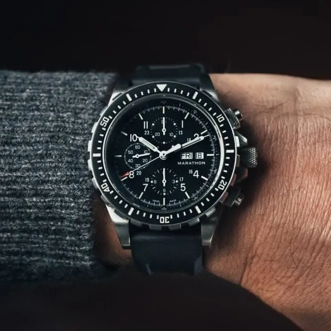 Montre automatique chronographe de plongée et pilotage Jumbo 46mm (CSAR)