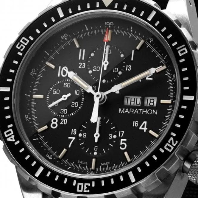Montre automatique chronographe de plongée et pilotage Jumbo 46mm (CSAR)