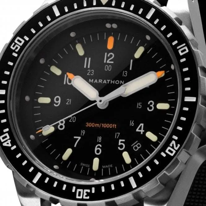 Montre en acier inoxydable plongeur Jumbo 46mm Quartz (JSAR)