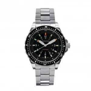 Montre en acier inoxydable plongeur Jumbo 46mm Quartz (JSAR)