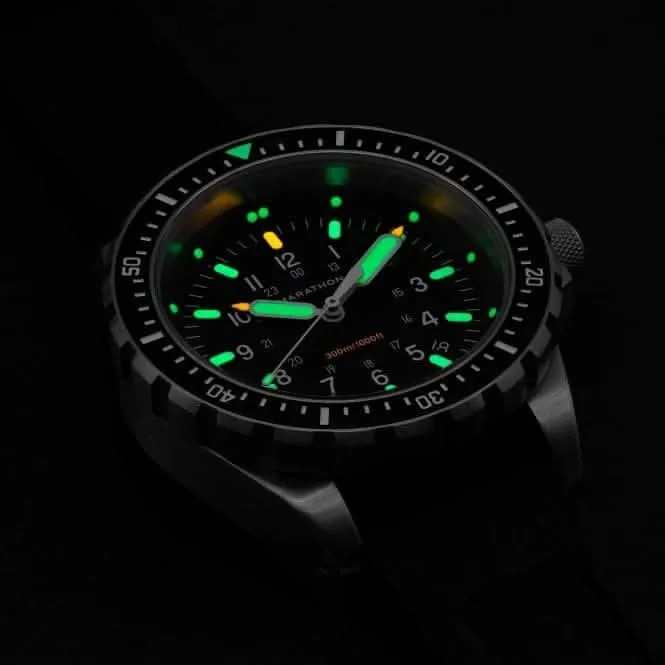 Montre en acier inoxydable plongeur Jumbo 46mm Quartz (JSAR)