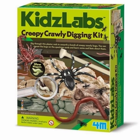 4M - KidzLabs Creepy Crawly Digging Kit