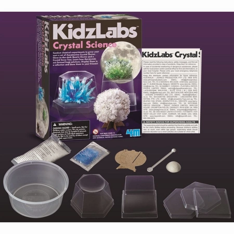 4M - KidzLabs: Crystal Science Kit