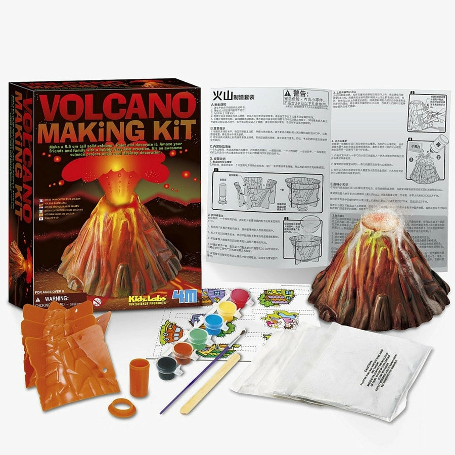 4M - KidzLabs Volcano Making Science Kit