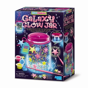 4M - KidzMaker Galaxy Glow Jar