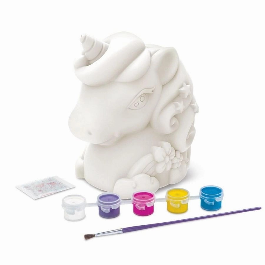 4M - KidzMaker: Glitter Unicorn Bank