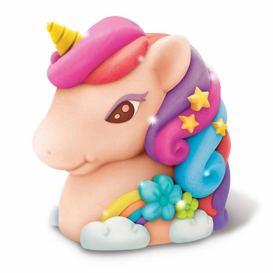 4M - KidzMaker: Glitter Unicorn Bank