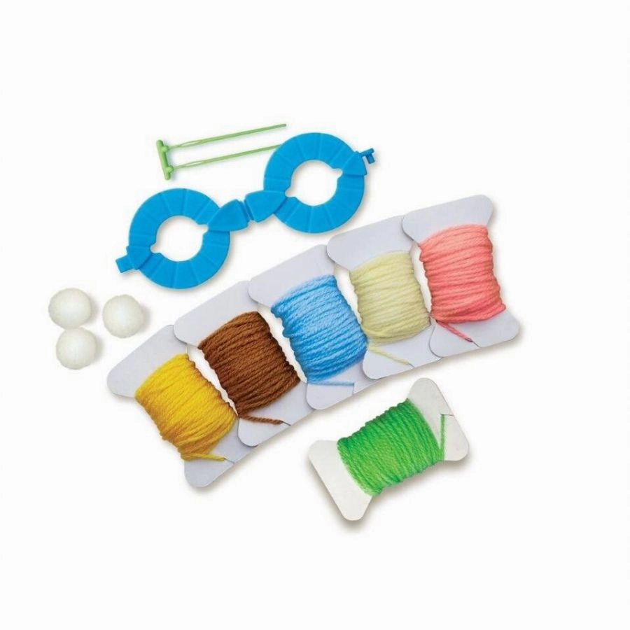 4M - KidzMaker Make Your Own Pom Pom Craft Kit