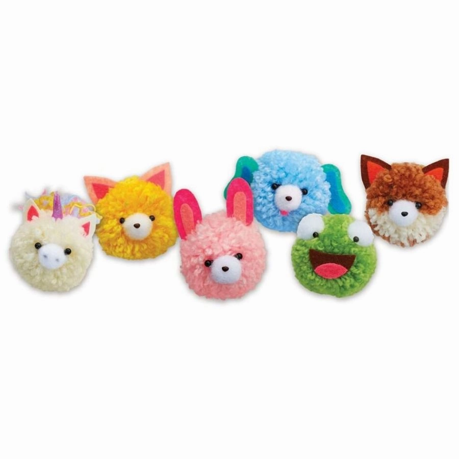 4M - KidzMaker Make Your Own Pom Pom Craft Kit