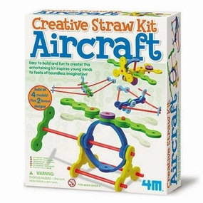 4M Creative Straw Aircraft Kit