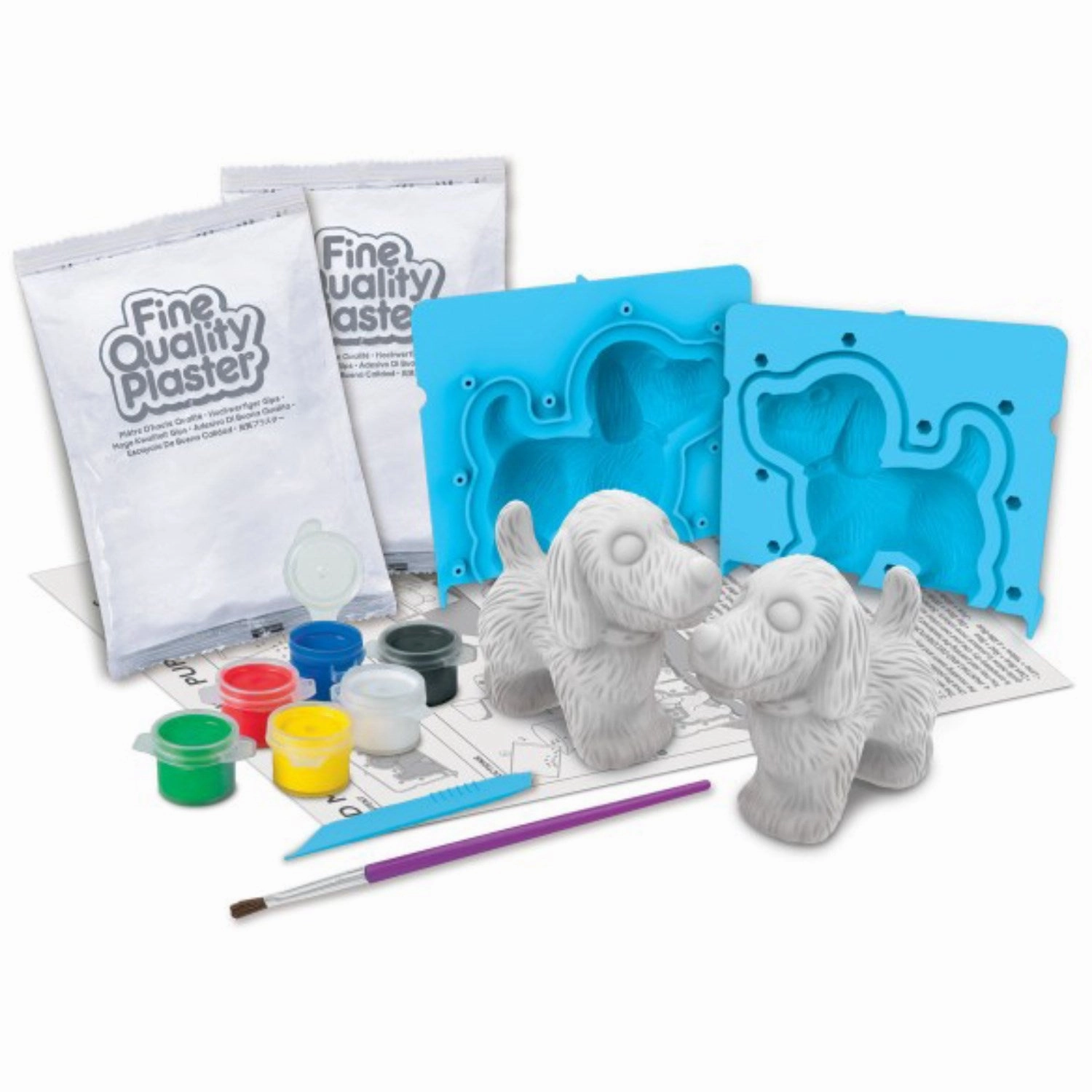 4M Shape And Paint 3D Puppys