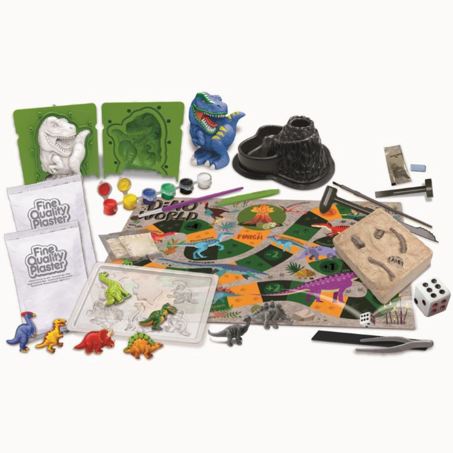 4M Steam Powered Kids / The Dinosaurs World