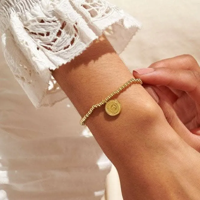 Un petit bracelet extensible plaqué or de 17,5 cm pour un 21e anniversaire 6988 Joma Jewellery