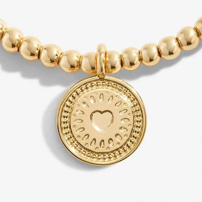 Un petit bracelet extensible plaqué or de 17,5 cm pour le 50e anniversaire 6991 Joma Jewellery