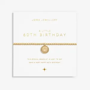 Un petit bracelet extensible plaqué or de 17,5 cm pour le 60e anniversaire 6992 Joma Jewellery