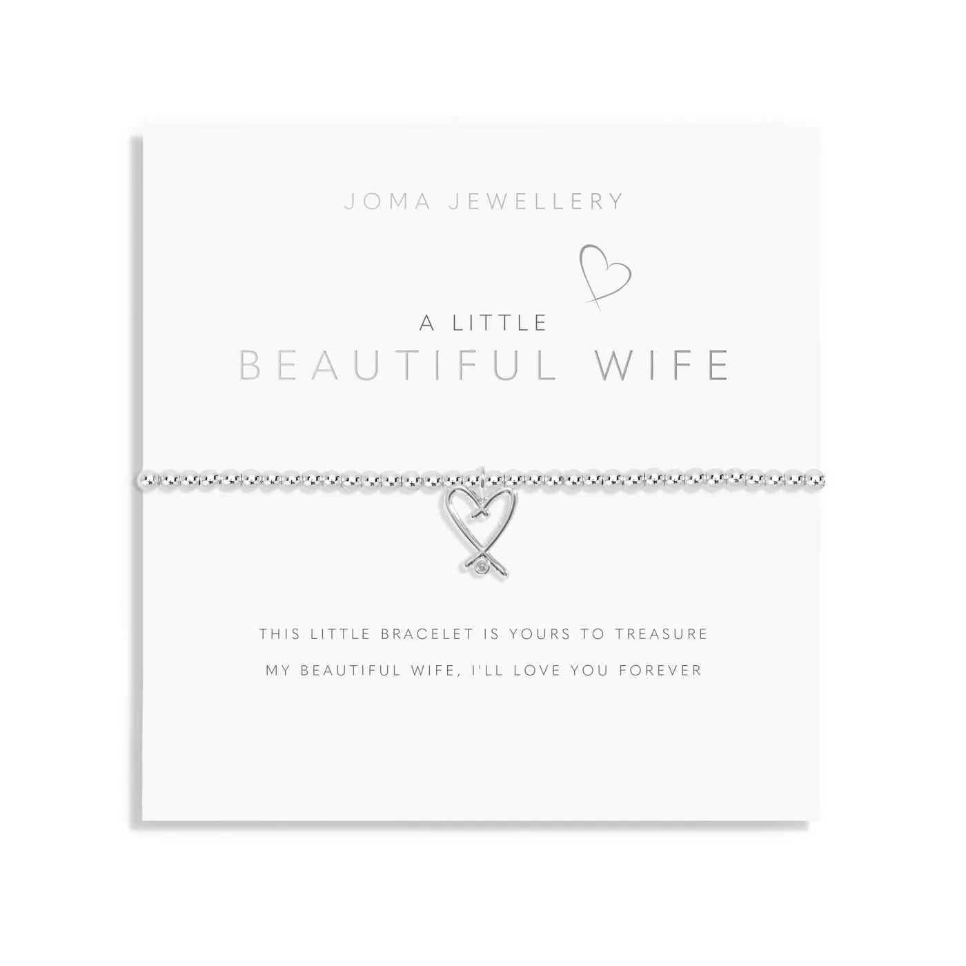 Bracelet en argent plaqué Petite Épouse Magnifique 8145 Joma Jewellery