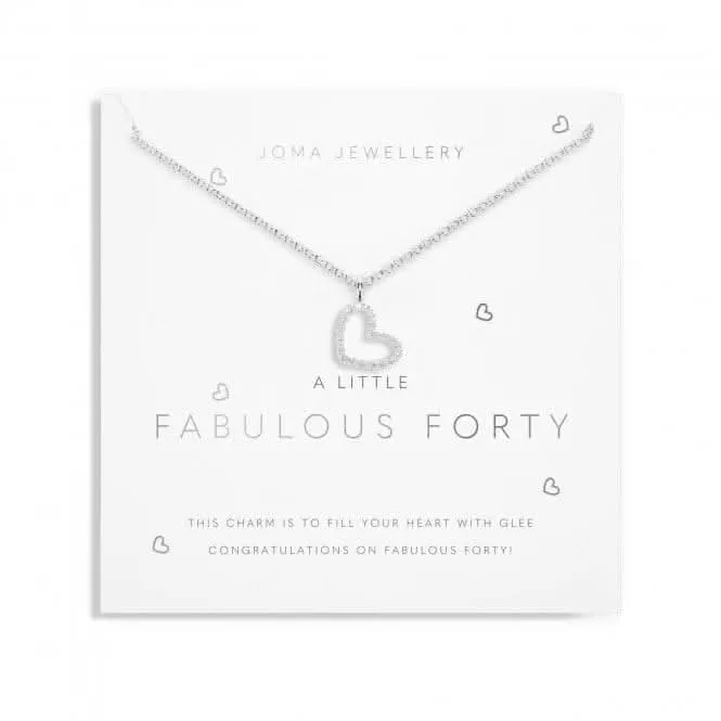 Un petit collier 'Fabulous Forty' 5712 Joma Jewellery