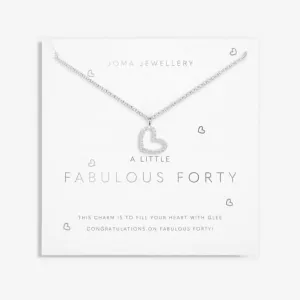 Un petit collier 'Fabulous Forty' 5712 Joma Jewellery