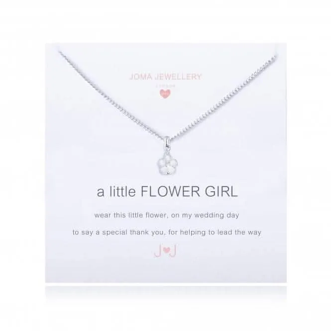 Un collier petite fille fleur C052 Joma Jewellery