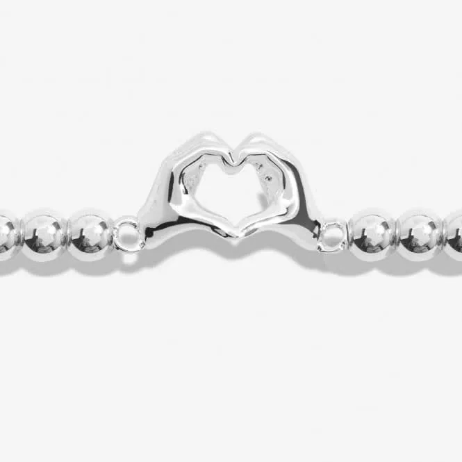 Un peu d'amitié, de rire et de bonheur - Bracelet en argent plaqué 17,5 cm 7019 Joma Jewellery