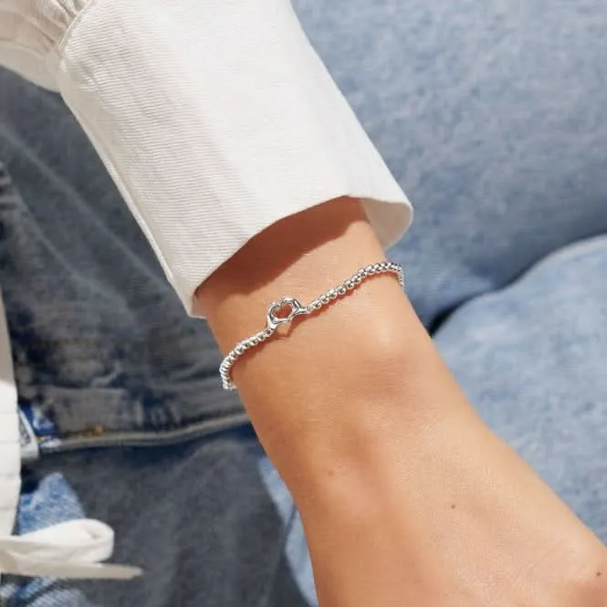 Un peu d'amitié, de rire et de bonheur - Bracelet en argent plaqué 17,5 cm 7019 Joma Jewellery