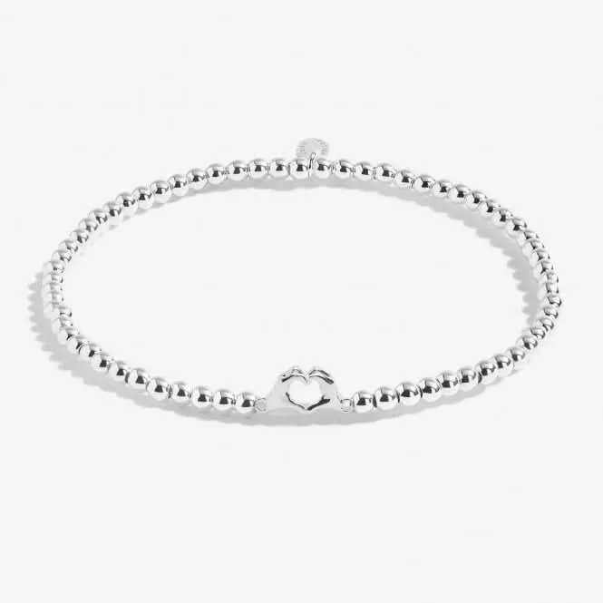 Un peu d'amitié, de rire et de bonheur - Bracelet en argent plaqué 17,5 cm 7019 Joma Jewellery