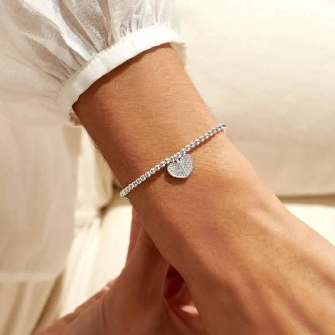 Un peu parti trop tôt mais aimé toute une vie Bracelet en argenté 17,5 cm 7005 Joma Jewellery