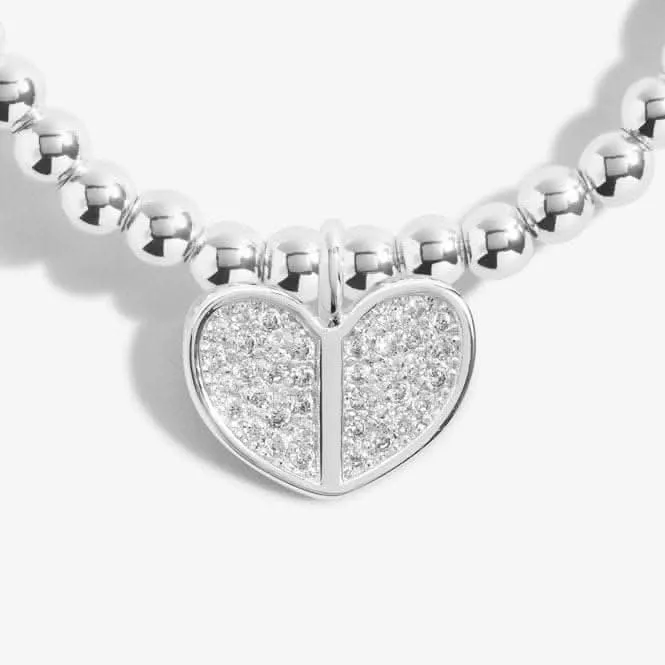 Un peu parti trop tôt mais aimé toute une vie Bracelet en argenté 17,5 cm 7005 Joma Jewellery