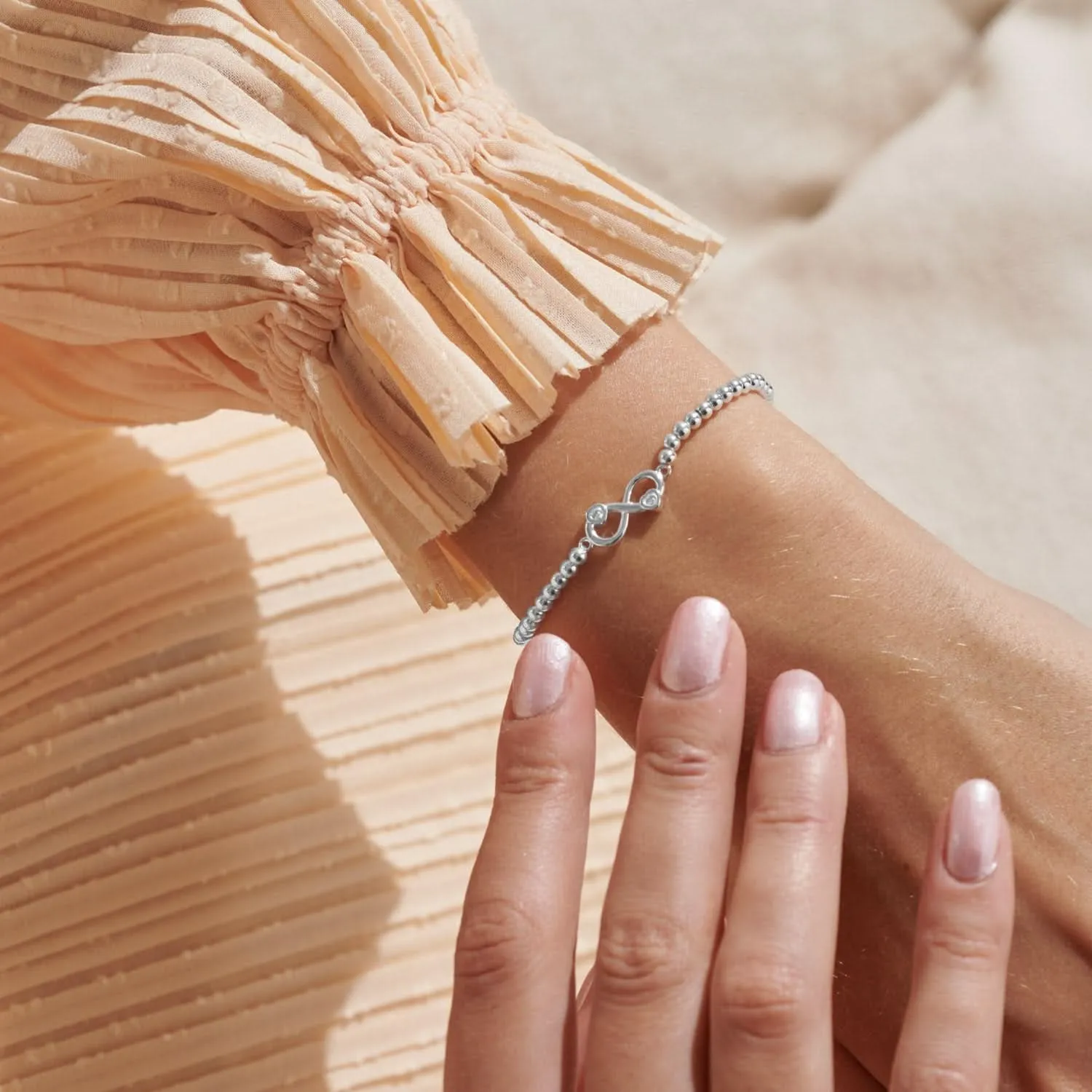 Un Petit Plus Heureux Avec Toi Bracelet en Argenté 8156 Joma Jewellery