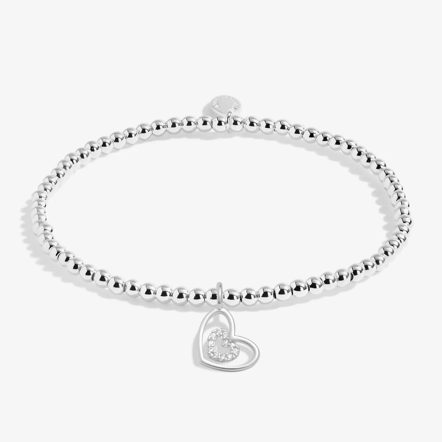 Un petit bracelet en argent plaqué joyeux anniversaire tante 7408 Joma Jewellery