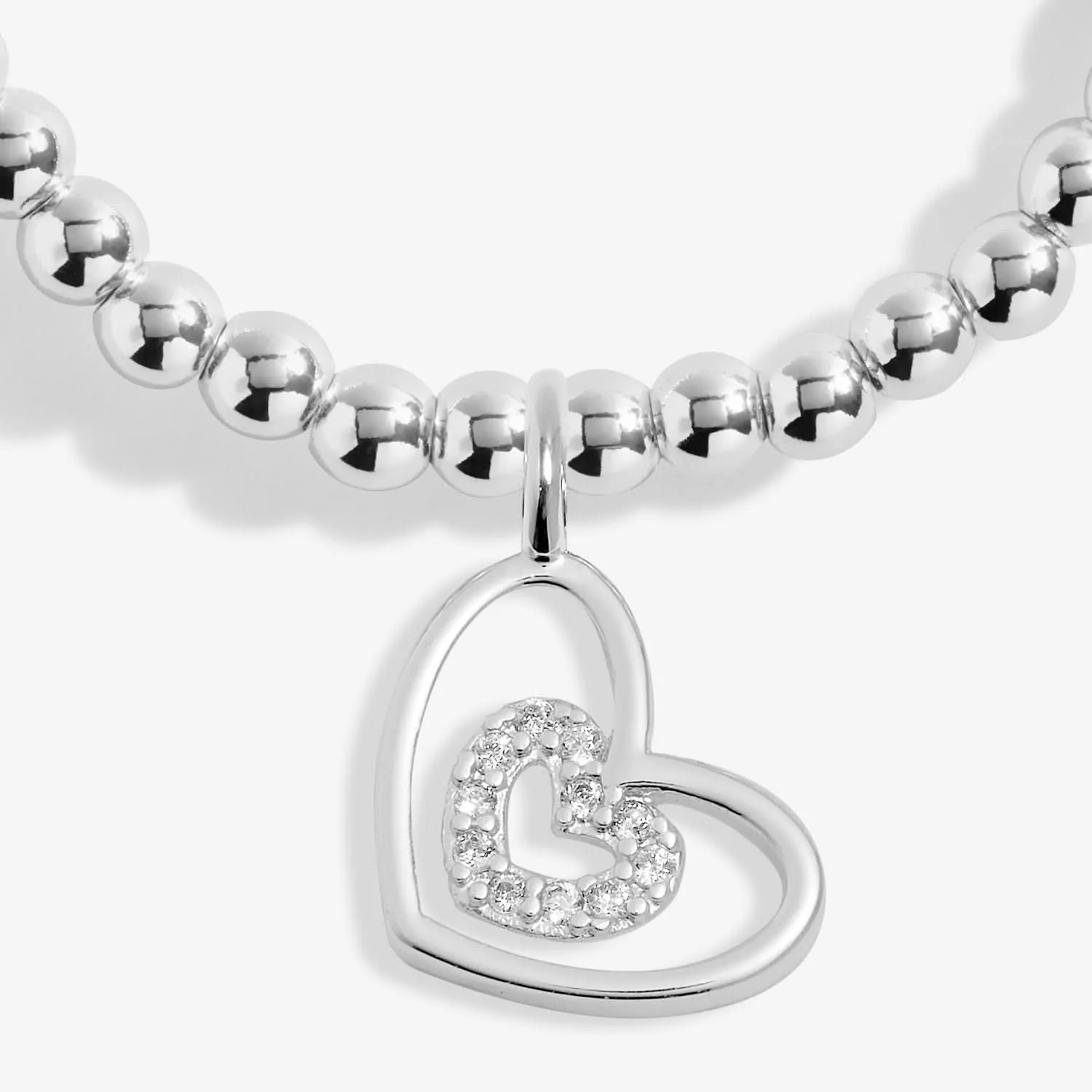 Un petit bracelet en argent plaqué joyeux anniversaire tante 7408 Joma Jewellery