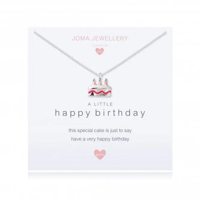 Un Petit Collier Joyeux Anniversaire C338 Joma Jewellery