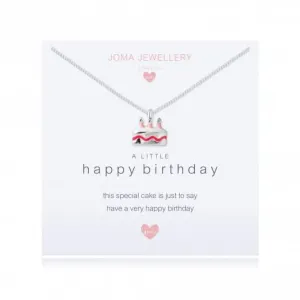 Un Petit Collier Joyeux Anniversaire C338 Joma Jewellery