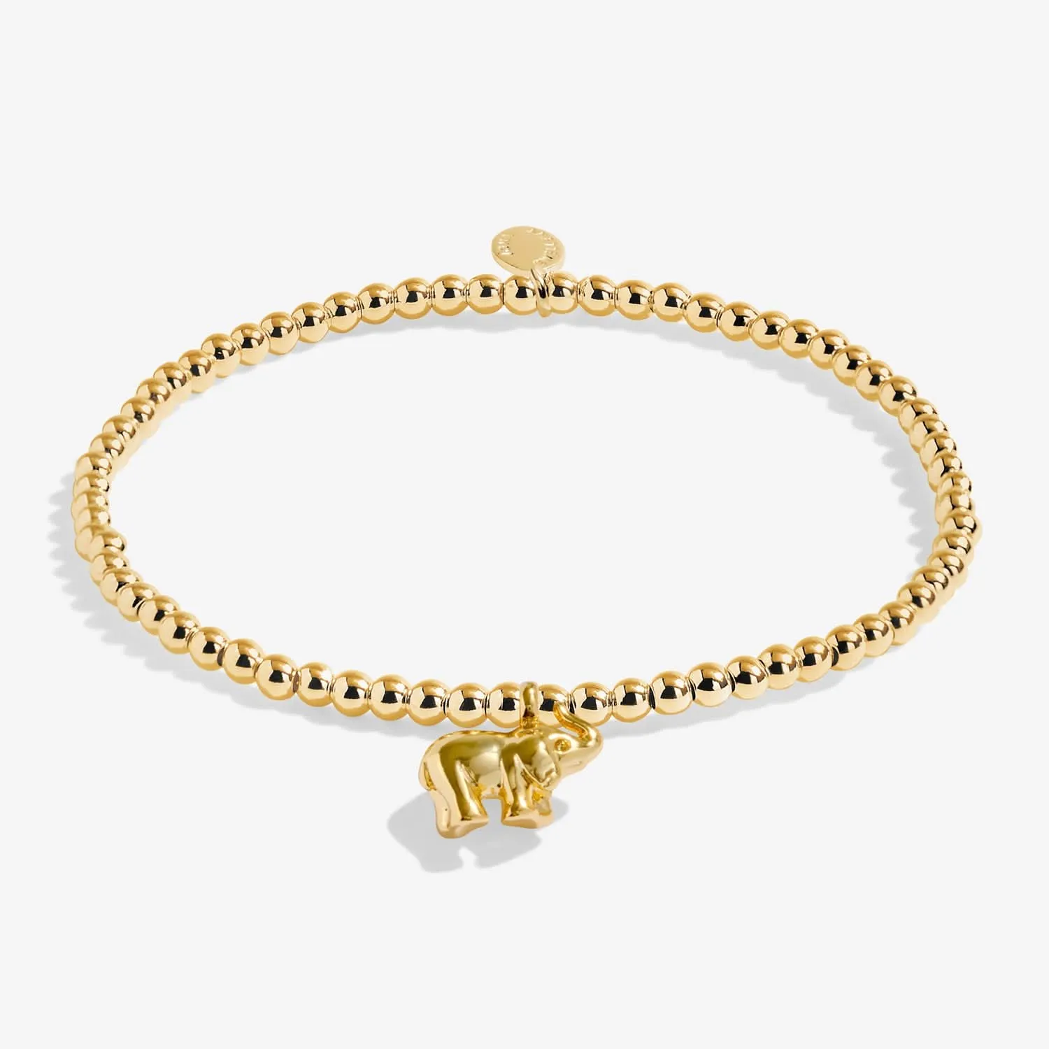 Bracelet en or plaqué Petit Éléphant Porte-Bonheur 8219 Joma Jewellery