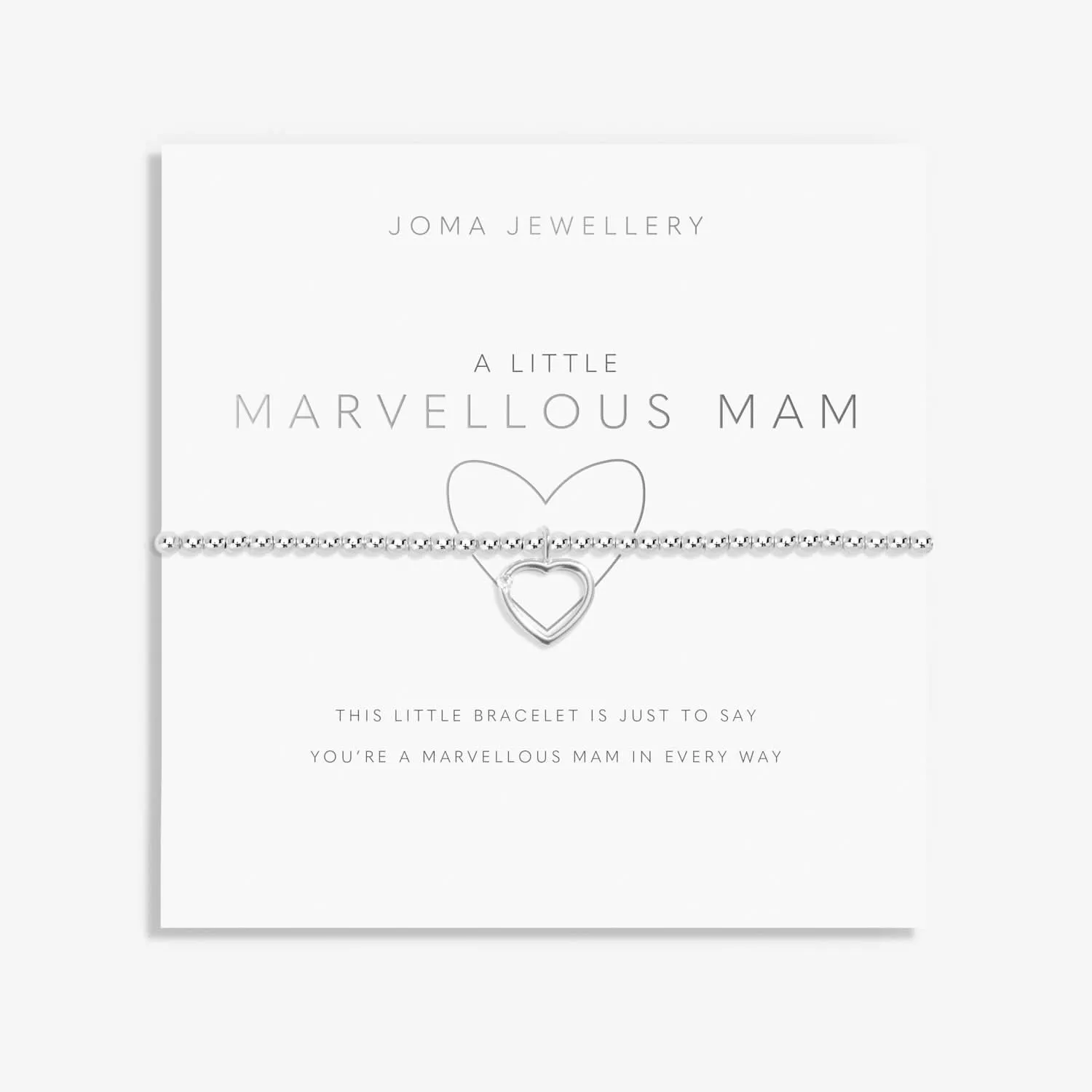 Un Petit Bracelet en Argenté Merveilleux Mam 8165 Joma Jewellery