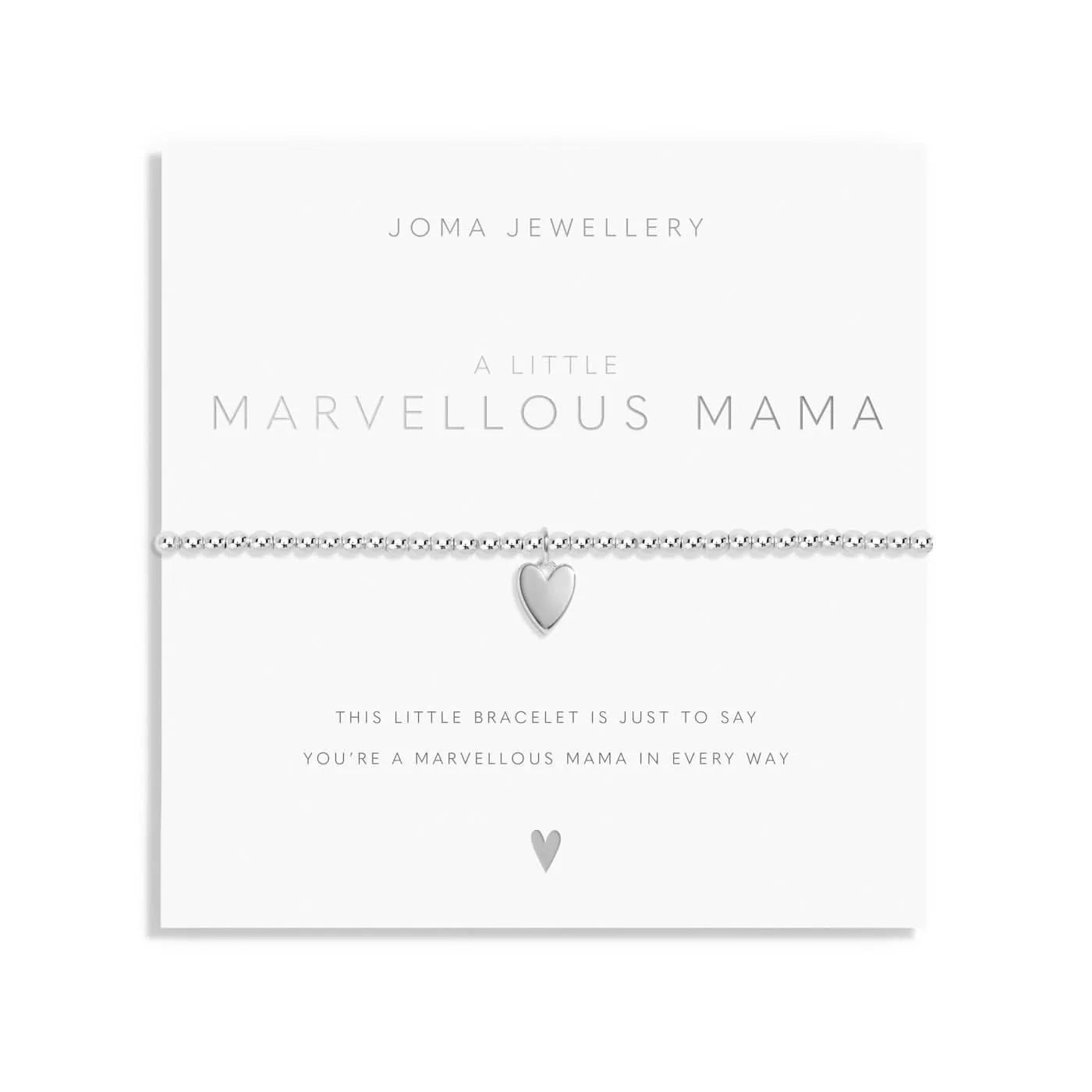 Un Petit Bracelet Merveilleux Mama en Argenté 8161 Joma Jewellery