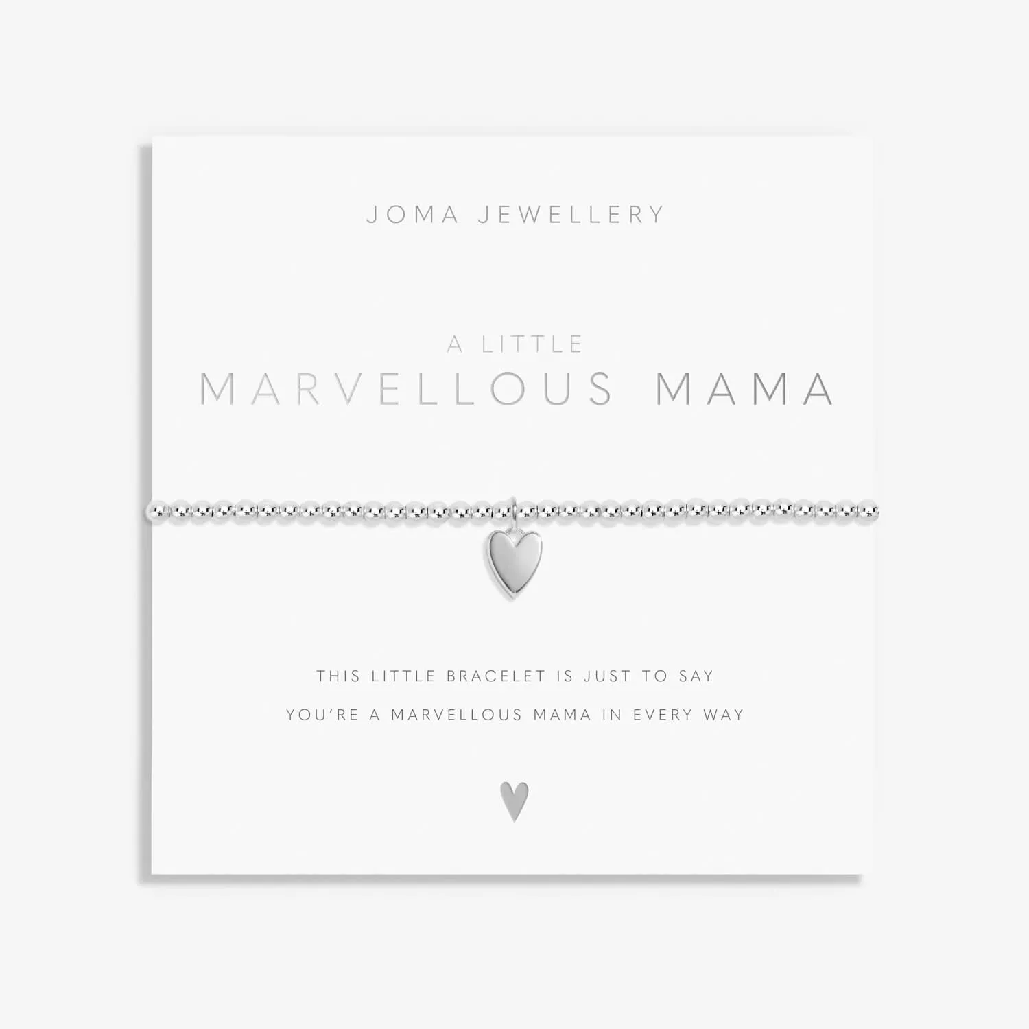 Un Petit Bracelet Merveilleux Mama en Argenté 8161 Joma Jewellery