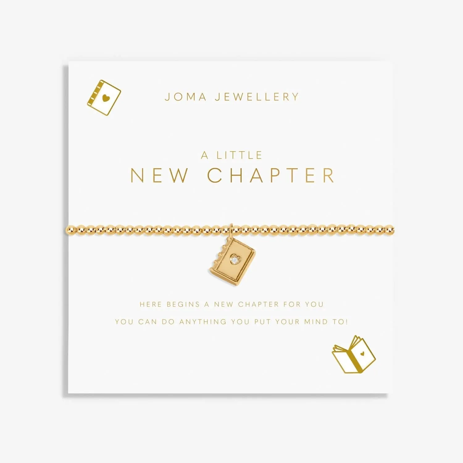 Un Petit Nouveau Chapitre Bracelet Plaqué Or 8221 Joma Jewellery