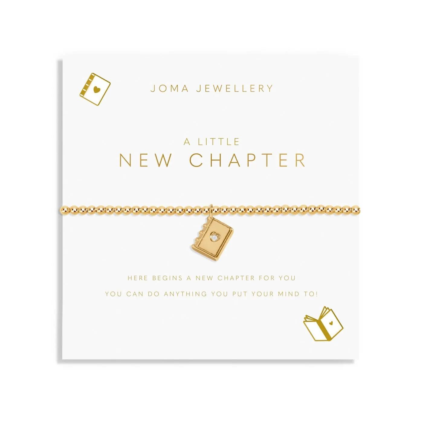 Un Petit Nouveau Chapitre Bracelet Plaqué Or 8221 Joma Jewellery