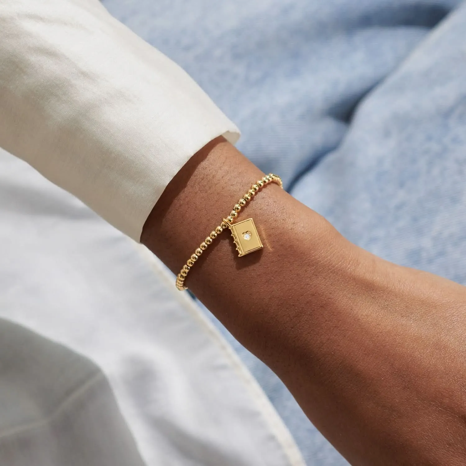 Un Petit Nouveau Chapitre Bracelet Plaqué Or 8221 Joma Jewellery