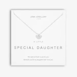 Un Petit Collier Spécial Fille Argenté 46cm   Prolongateur 5cm 5284 Joma Jewellery
