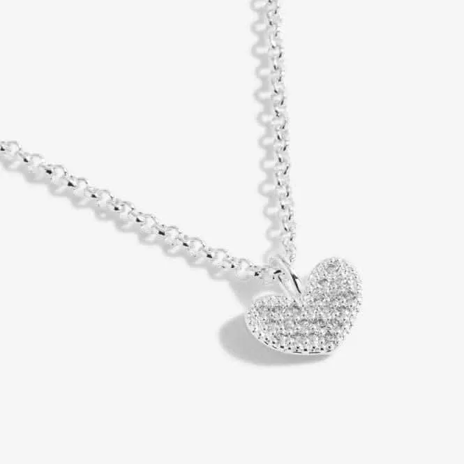 Un Petit Collier Spécial Fille Argenté 46cm   Prolongateur 5cm 5284 Joma Jewellery