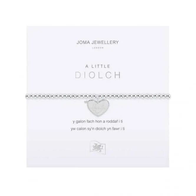 Un Petit Merci Bracelet en Argent Élastique 17,5 cm 4020 Joma Jewellery