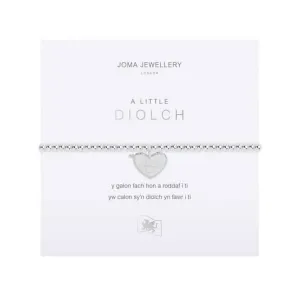 Un Petit Merci Bracelet en Argent Élastique 17,5 cm 4020 Joma Jewellery