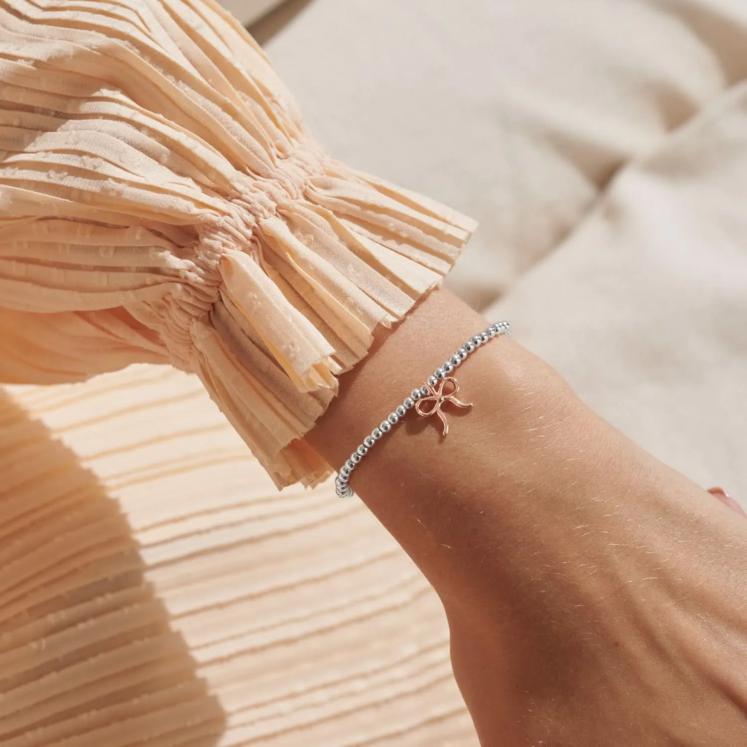 Un Petit Vous Êtes Toutes Choses Adorables Bracelet en Argent et Or Rose plaqué 8160 Joma Jewellery
