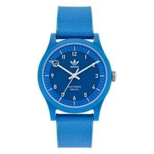 Adidas Originals PROJECT ONE Montre Bleue AOST22042